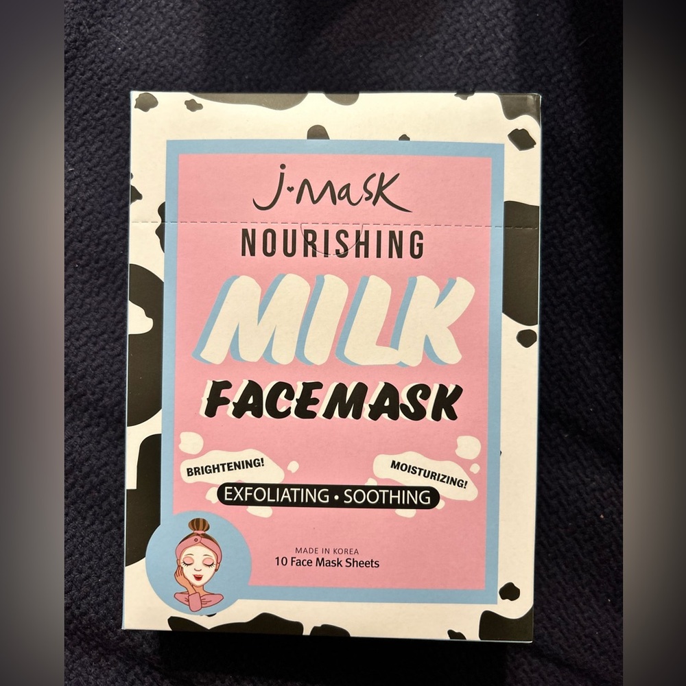 J-Mask Nourishing Milk Face Mask - Box of 10